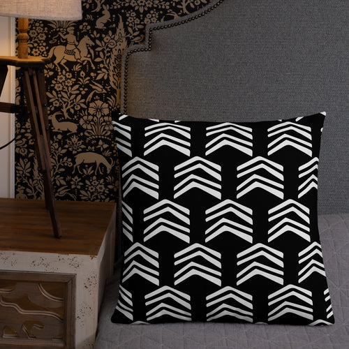 Tribal Chic Throw Pillow